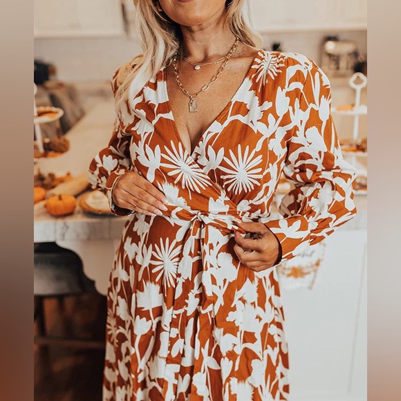 πAAKAA WRAP MAXI DRESSπ - Picture 3 of 12